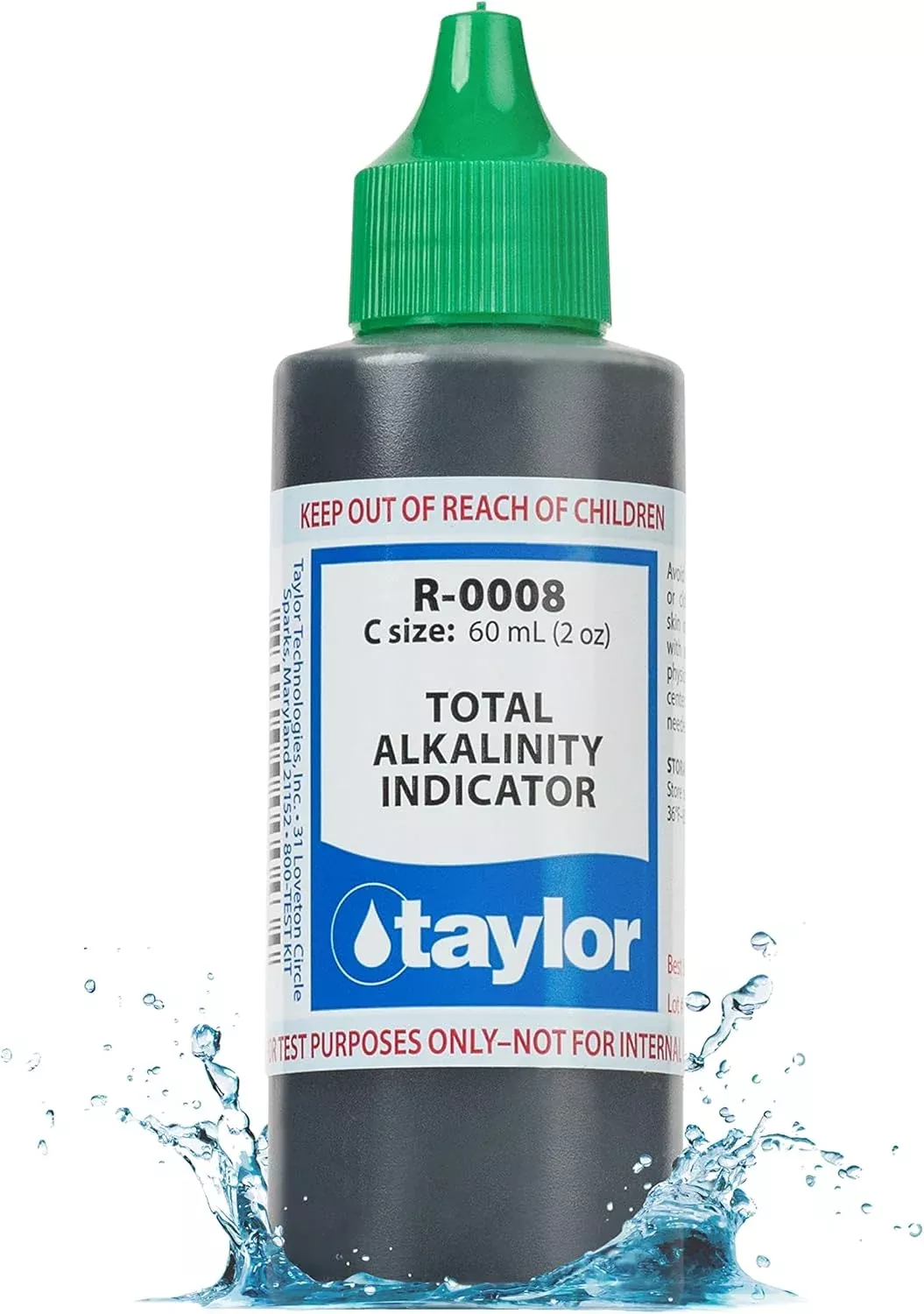 Taylor R-0008-C Total Alkalinity Indicator 2 oz