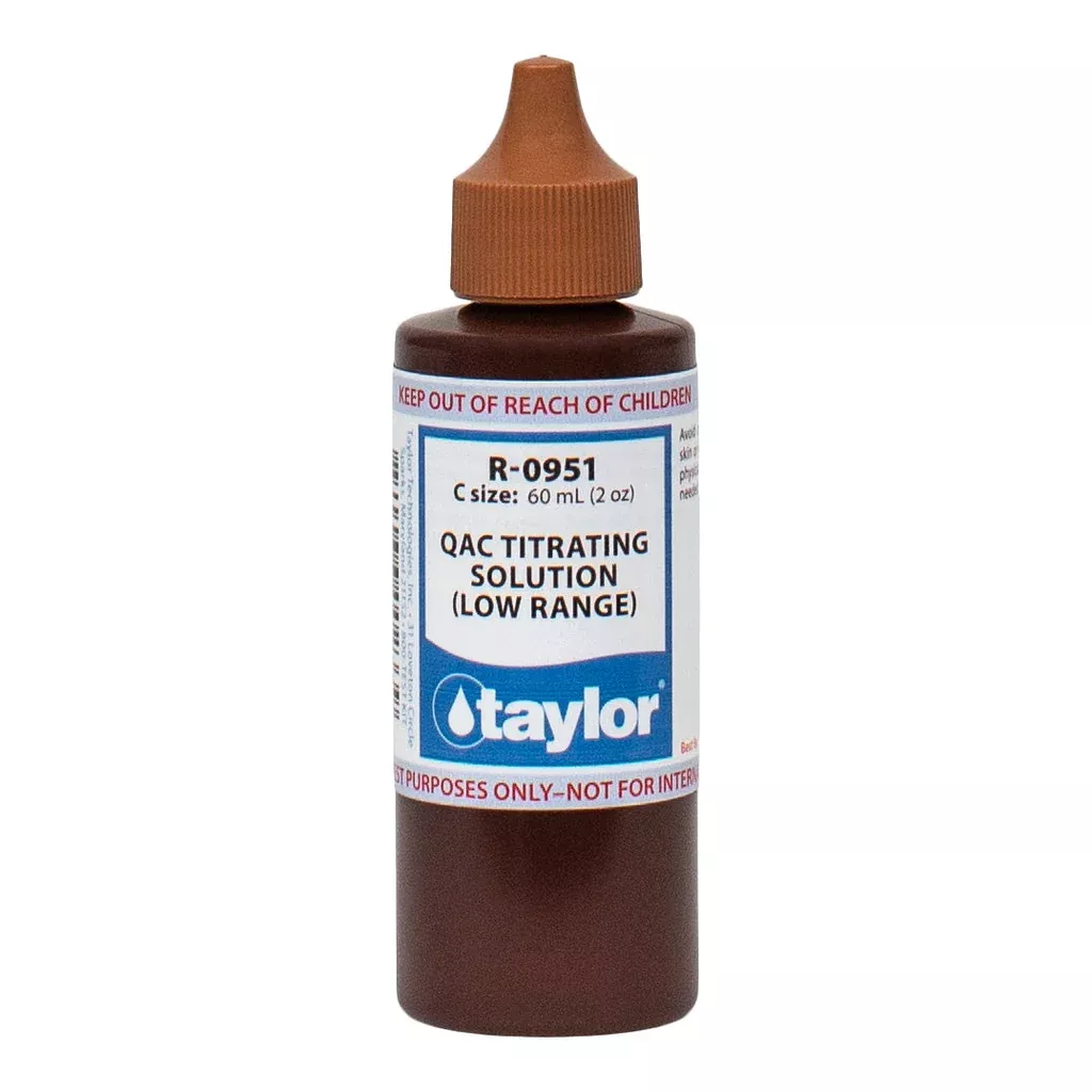 Taylor R-0951 QAC Titrating Solution (Low Range)