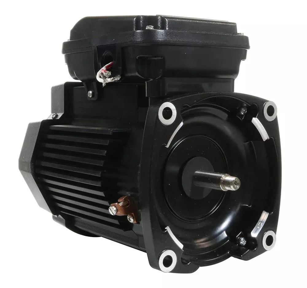 TEFC Square Flange Motor 2HP 3Ph 208-230/460V
