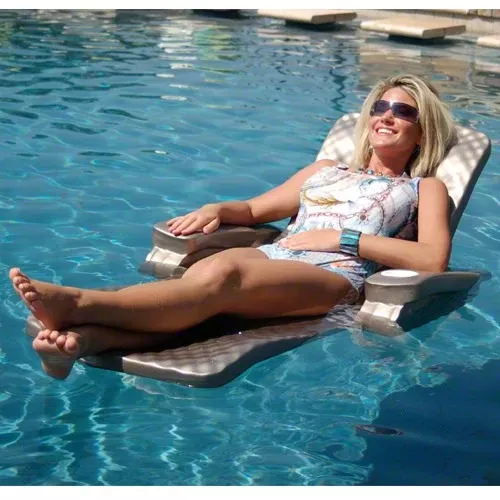 Texas Recreation Super Soft Baja II Folding Lounge - Bahama Blue