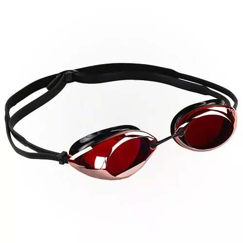 TYR Tracer Racing Mirrored Goggles - Clear Mirrored Ice