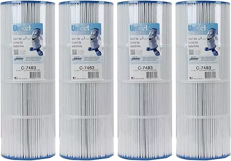 Unicel C-7483 Pool Filter Cartridge 81 Sq Ft (4 Pack)