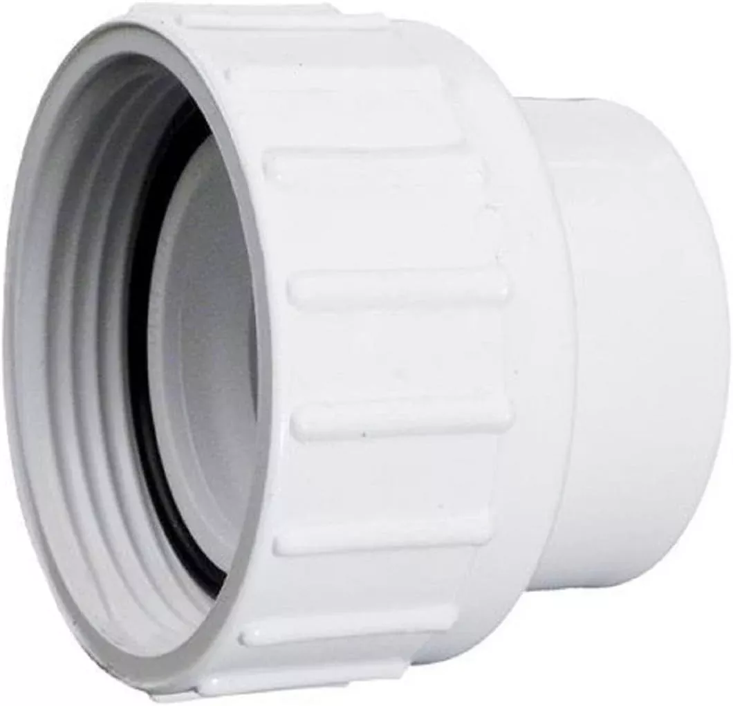 Waterway 400-4060 1.5" Pump Union Assembly – Pool Pump Union with Tailpiece & O-Ring