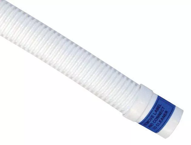 White 4' Tapered Lead Hose for Hayward Cleaners