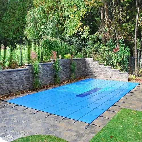 Yard Guard Aquamaster Safety Cover- 15' X 30' - Blue
