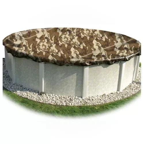 Yard Guard Camo Guard Winter Cover - 12' X 18' Oval