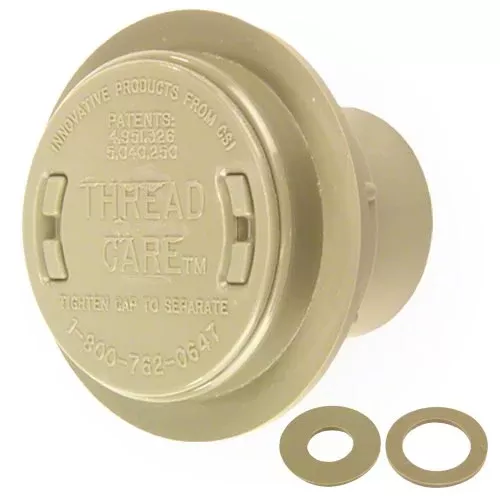 Zodiac ThreadCare Return Fitting - Pebble Gold